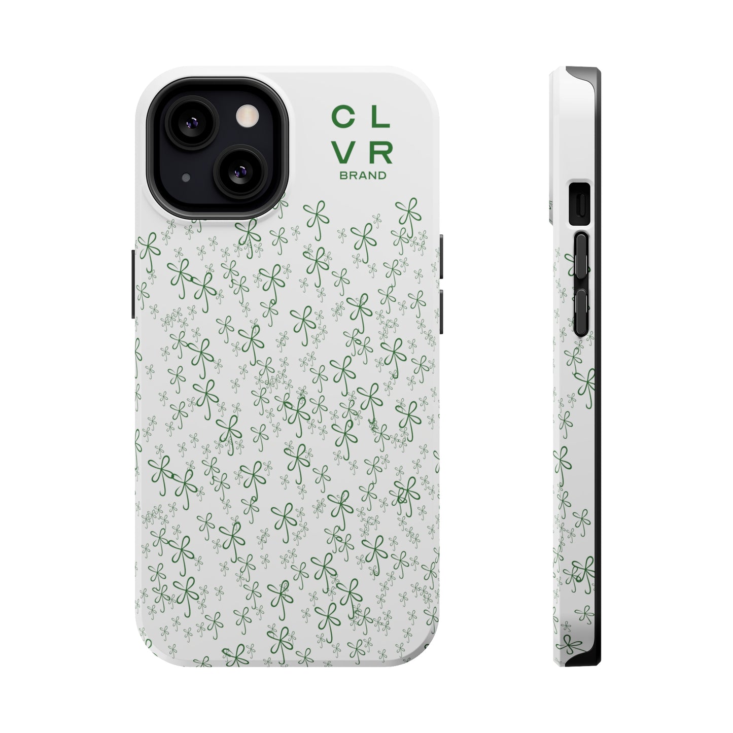 CLVR White+Field of Green MagSafe Case (iPhone 13 & 14 Only)