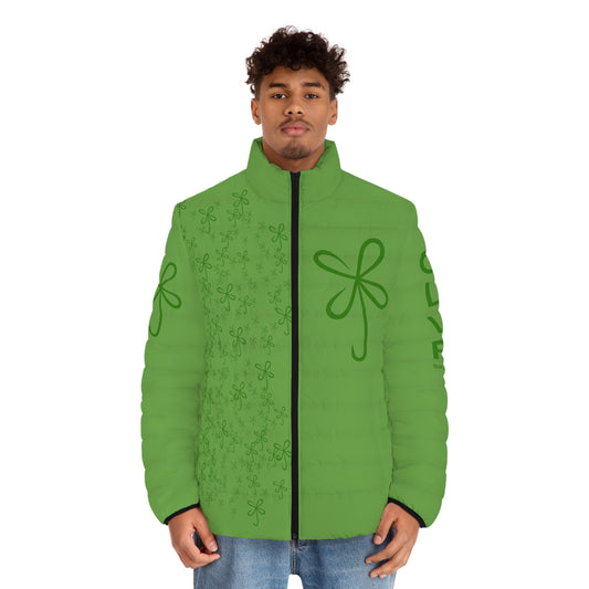 CLVR Green+Green Puffer Jacket